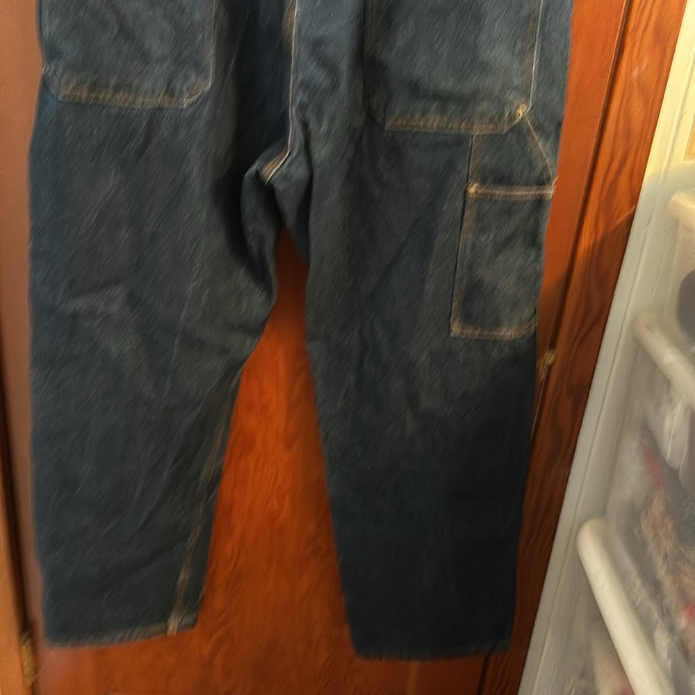 💜💜 BIG BILL Heavy Duty Denim Jean’s Men’s Size 40X30 - Picture 5 of 10